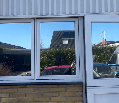 Vinduer med solfilm